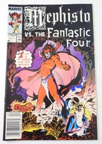 1987 MARVEL MEPHISTO VS FANTASTIC FOUR