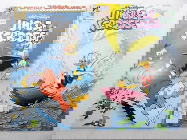 (2) WALT DISNEY UNCLE SCROOGE COMICS