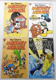 (4) GLADSTONE WALT DISNEY MICKEY MOUSE