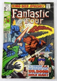 SILVER MARVEL FANTASTIC FOUR  KING SIZE #7