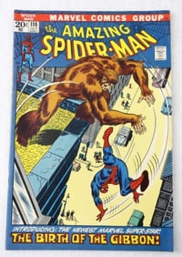 BRONZE MARVEL THE AMAZING SPIDER-MAN#110