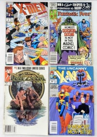 (4) ASSORTED MARVEL COMICS BRONZE -MODERN