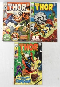 (3)BRONZE MARVEL THE MIGHTY THOR # 172 -174