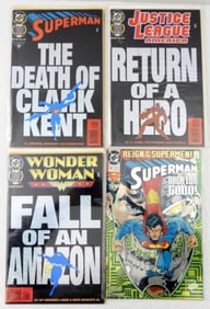 (4) SPECIAL EDITION DC COMICS - FOIL