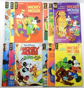 (12) WALT DISNEY MICKEY & GOOFY & PLUTO COMICS