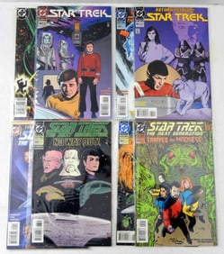 (8) STAR TREK DC COMIC LOT