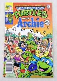 (1)1991 TURTLES MEET ARCHIE COMIC