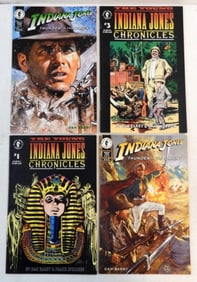 (4) INDIANA JONES DARK HORSE COMICS