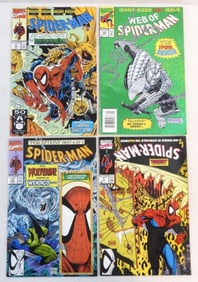 (4) MARVEL SPIDER-MAN COMICS - #100