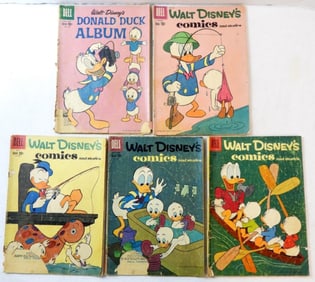 (5) DELL VINTAGE COMIC LOT