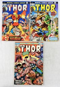 (3)BRONZE  THE MIGHTY THOR #222,223 &225
