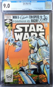 1981 STAR WARS #53 MARVEL CGC 9.0
