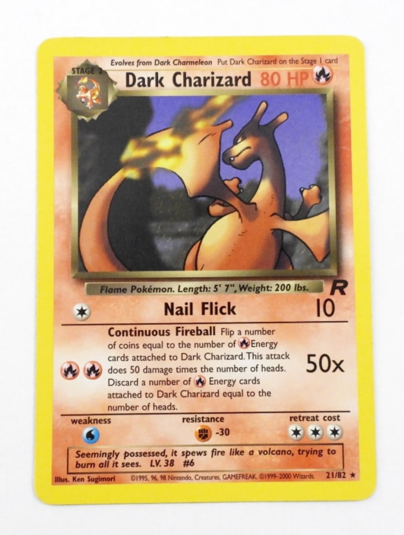 POKEMON DARK CHARIZARD 1999-2000 (1 of 2)