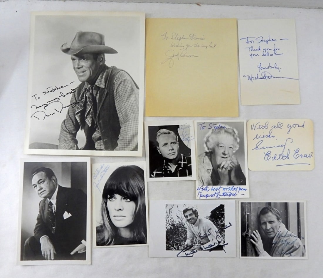 (10) VTG AUTOGRAPHS & PHOTOS (1 of 3)
