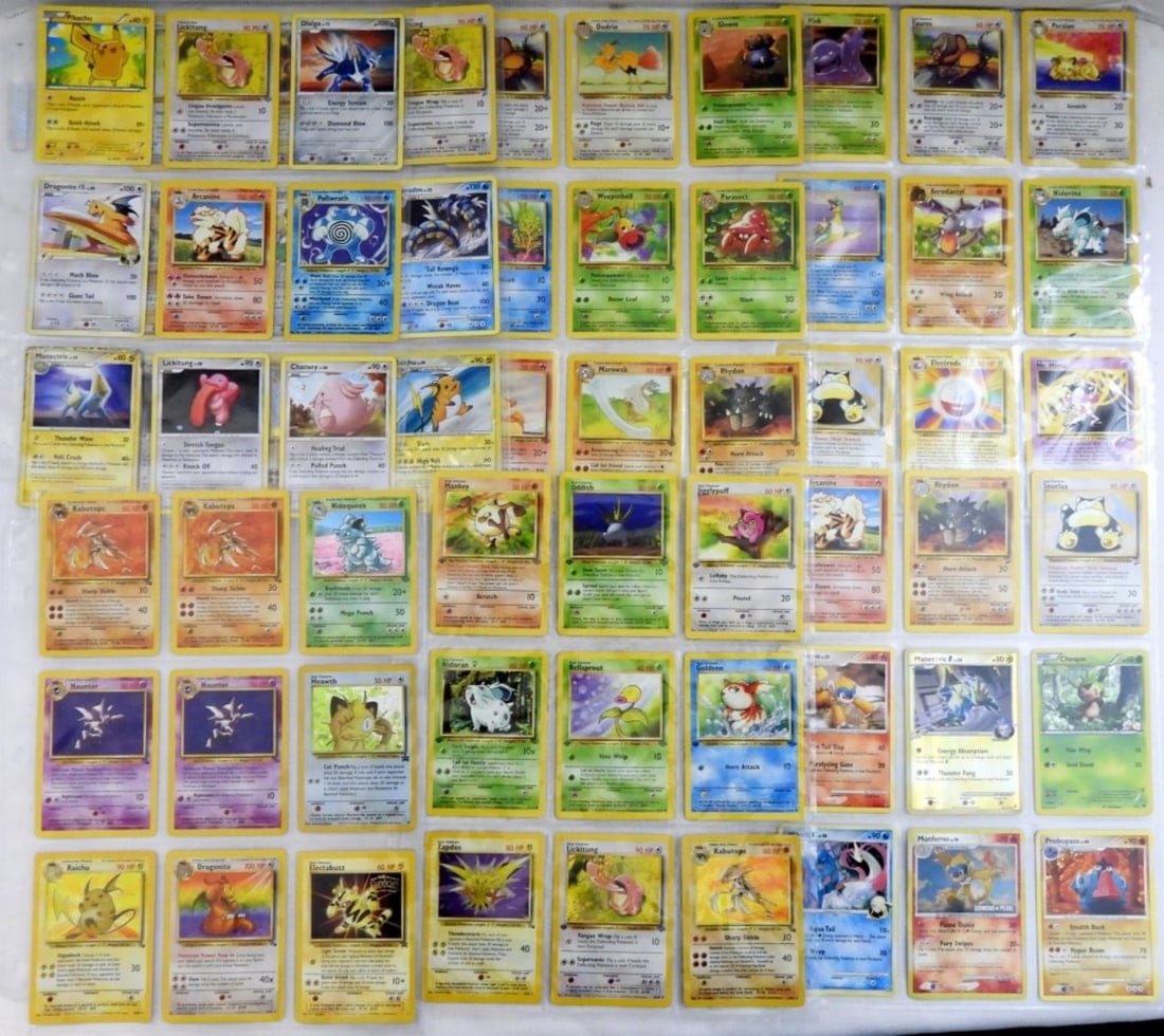 POKEMON CARD MIXED LOT (63 TOTAL) (1 of 4)