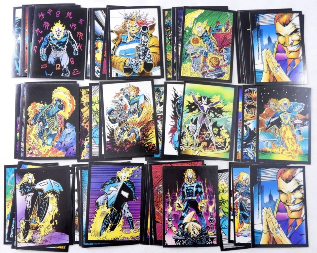 1992 GHOST RIDER II CARD LOT (62) (1 of 2)