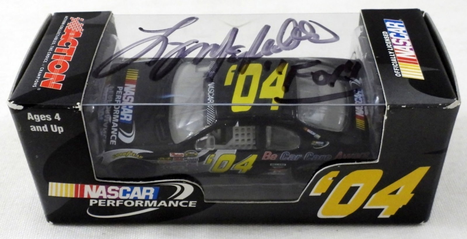 NASCAR ACTION '04 PERFORMANCE SIGNED: LARRY FOYT "FOXY" - NO COA - UNVERFIED
