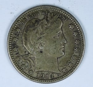 1914 BARBER QUARTER