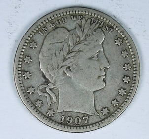 1907 BARBER QUARTER
