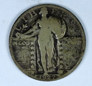 1927-S STANIDING QUARTER