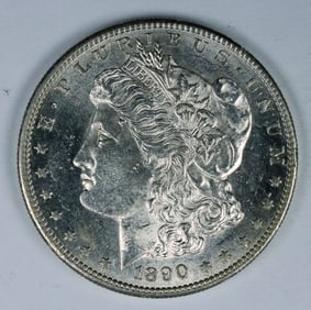 1890-S MORGAN SILVER DOLLAR