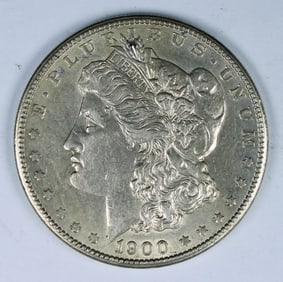 1900-S MORGAN SILVER DOLLAR