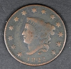 1822 U.S. LARGE CENT
