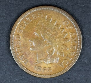 1865 INDIAN HEAD CENT
