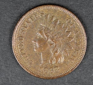 1868 INDIAN HEAD CENT