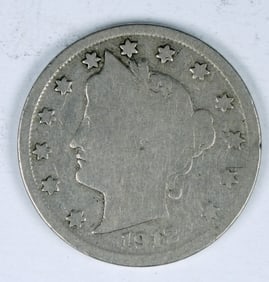 1912-S LIBERTY "V" NICKEL