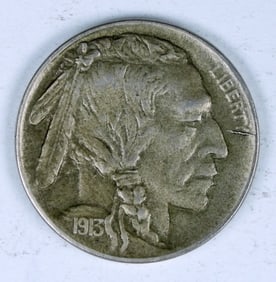 1913-D T-1 BUFFALO NICKEL