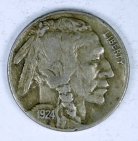 1924-S BUFFALO NICKEL