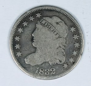 1832 CAPPED BUST HALF DIME