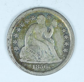 1856 SEATED DIME