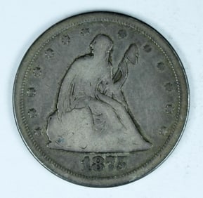1875-S TWENTY CENT PIECE