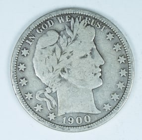 1900-O BARBER HALF DOLLAR