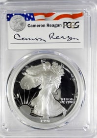 1991-S AMERICAN SILVER EAGLE PCGS PR69DCAM