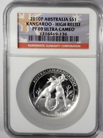 2010 AUSTRALIA S$1 PF69 ULTRA CAMEO
