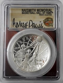 2020-P BASKETBALL HALL of FAME PCGS