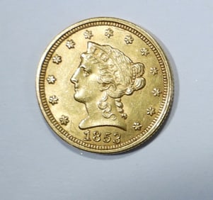1853 $2.50 LIBERTY GOLD PIECE