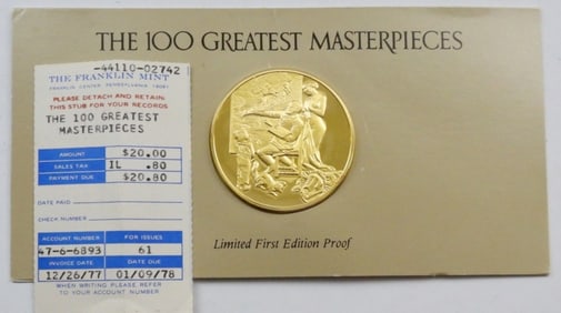 FRANKLIN MINT ARTIST'S STUDIO