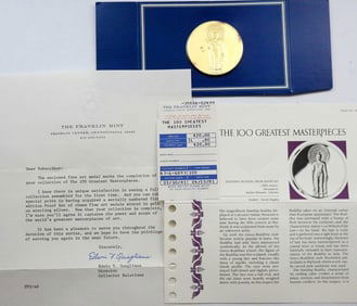 FRANKLIN MINT BUDDHA FROM MATHURA