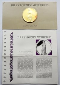 FRANKLIN MINT VENUS DE MILO STERLING