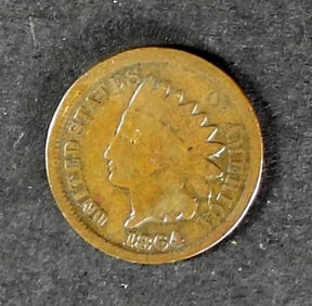 1864 BRONZE INDIAN HEAD CENT