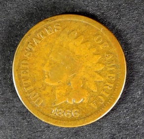 1866 INDIAN HEAD CENT