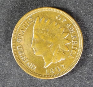 1907 INDIAN HEAD CENT
