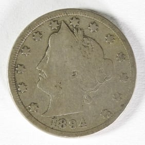 1894 LIBERTY "V" NICKEL