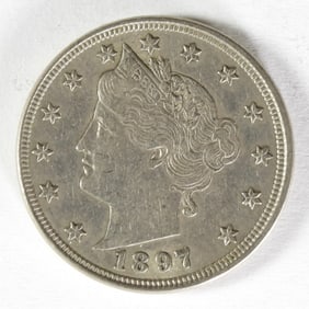 1897 LIBERTY "V" NICKEL