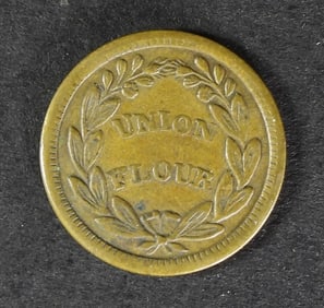 D.L.WING& CO. ALBANY NY,CIVIL WAR TOKEN