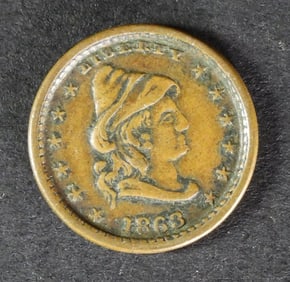 1863 OUR ARMY CIVIL WAR TOKEN